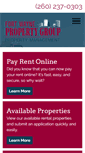 Mobile Screenshot of fortwaynepropertygroup.com